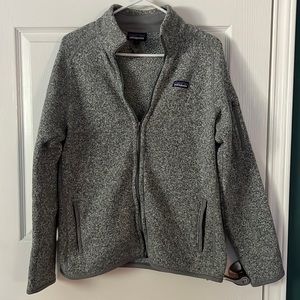 Patagonia Gray Zip Better Sweater Fleece Jacket